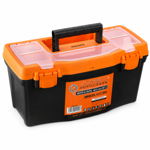 BOITE A OUTIL PLASTIQUE 40.0 CM ACEM-EXTRA