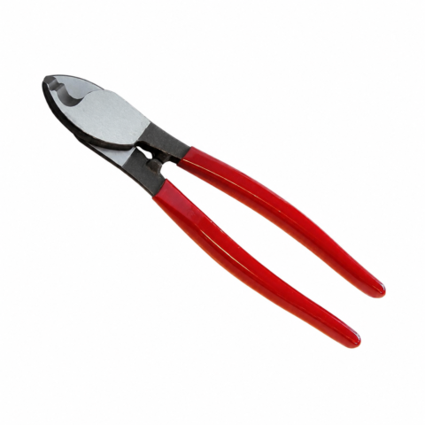 Coupe-câble gaine PVC rouge