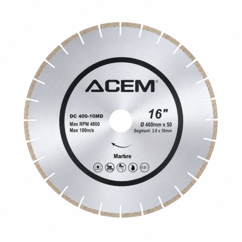 DISQUE DIAM POUR MARBRE DC400-10MD