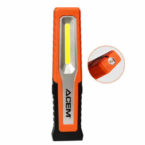 BALADEUSE COB LED REGLABLE SANS FIL RECHARGABLE BL200 2W ACEM F.T