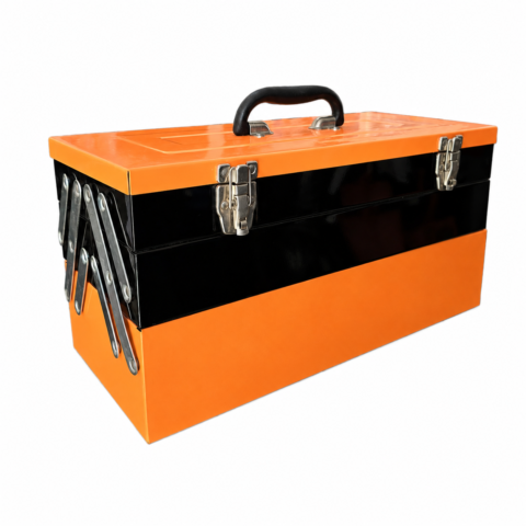 BOITE A OUTIL MÉTALLIQUE 224 455X230X200 5C ACEM EXTRA