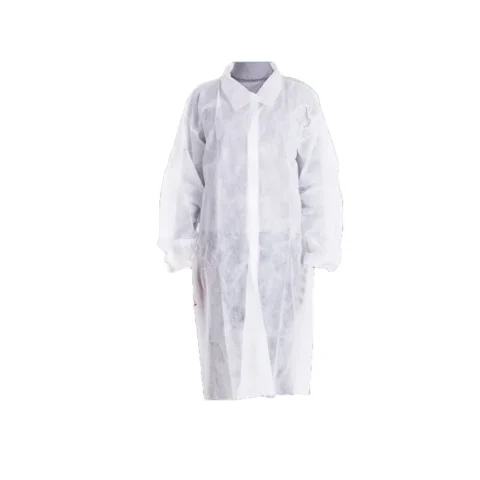 Blouse à usage unique en PP pour protection des ouvriers en chantier ou en industrie en Tunisie