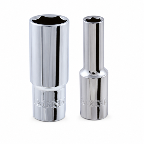CLE A DOUILLE 6 PANS 1/2″ S.L ACEM EXTRA – 6 PANS 1/2″ S.L 27MM