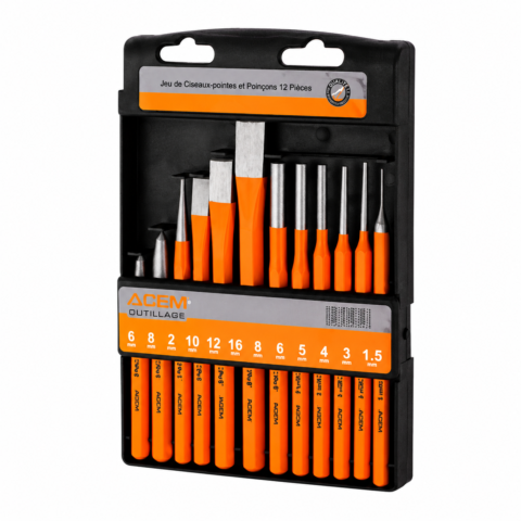 JEUX CHASSE GOUPILLE & POINTEAU EN BTE 12 PCS ACEM EXTRA