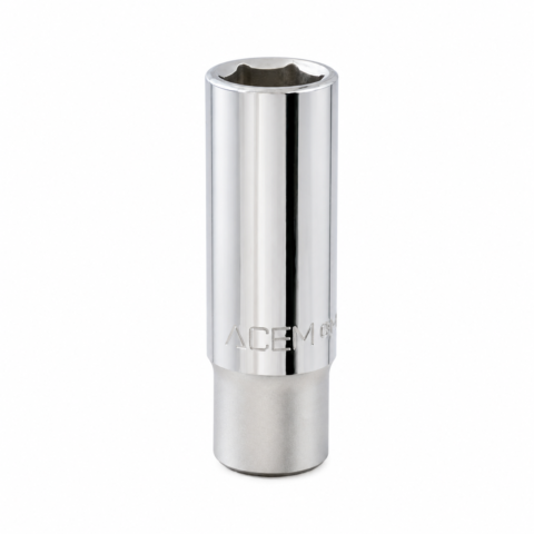 CLE A DOUILLE 1/4″ 6 PANS ACEM – 1/4″ 10MM S.L 6 PANS