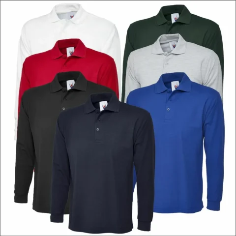 Polo manches longues