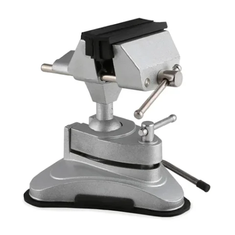 etau de table amovible en alum avec socle ventouse